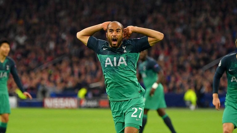 Lucas Moura scored an hat-trick on the night