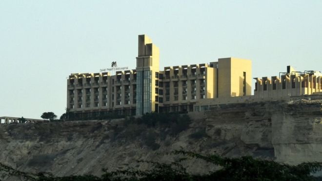 The Pearl Continental Hotel is popular among foreign visitors