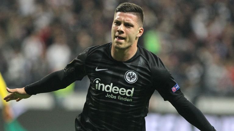 Real Madrid signs Luka Jovic from Eintracht Frankfurt