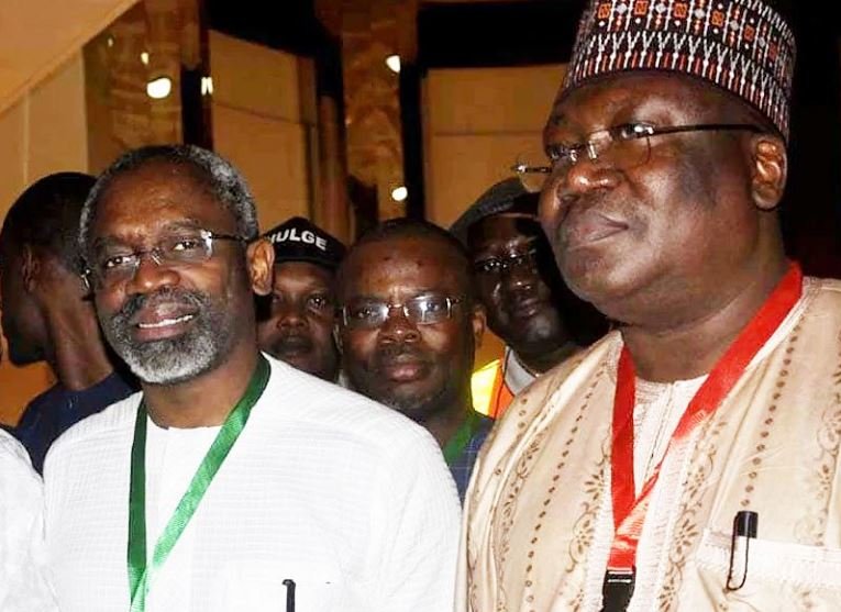 Speaker Femi Gbajabiamila and Senate President Ahmed Lawan PIB RMAFC Electoral Act Bill