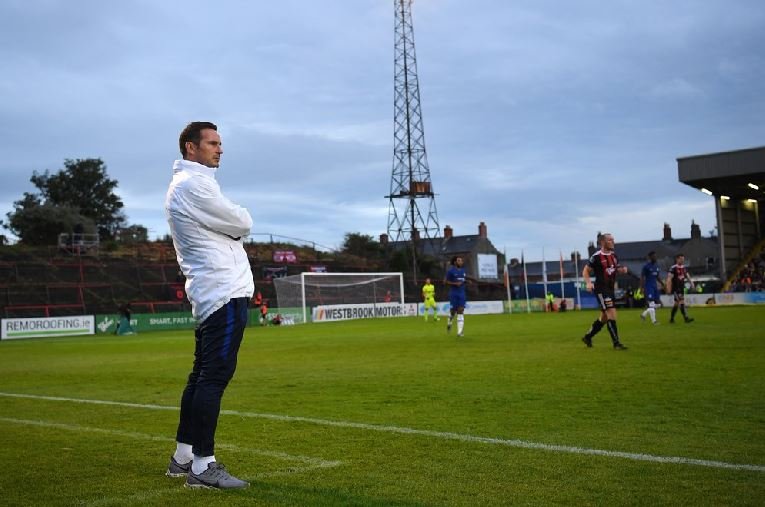 Frank Lampard's first game in charge of Chelsea ended in a draw against Bohemians