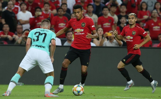 Mason Greenwood scored the winner as Manchester United beat Inter Milan 1-0 in Singapore