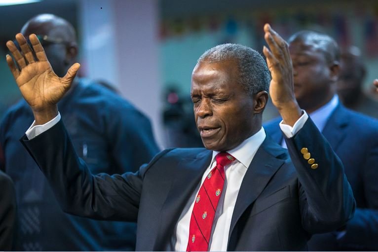 Vice President Yemi Osinbajo cautions against using religion to divide Nigeria