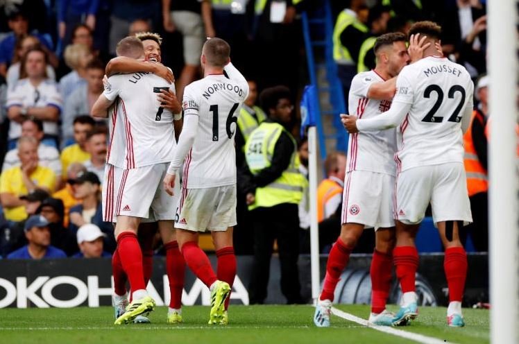 Chelsea blew a two-goal lead to draw Sheffield United at Stamford Bridge