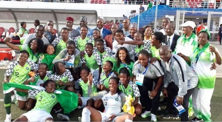 Falconets beat Cameroon to win gold at the 12th African Games