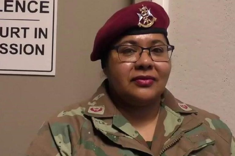 Major Fatima Isaacs has accused the South African army of Islamophobia after she was ordered to take off her headscarf