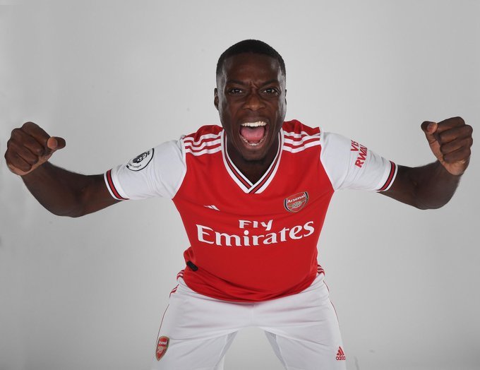 Nicholas Pepe has joined Arsenal for a club record fee