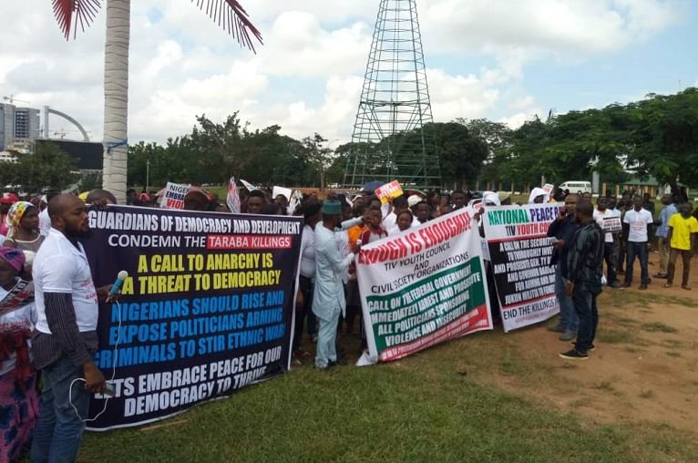 Rally for peace between Tiv and Jukun