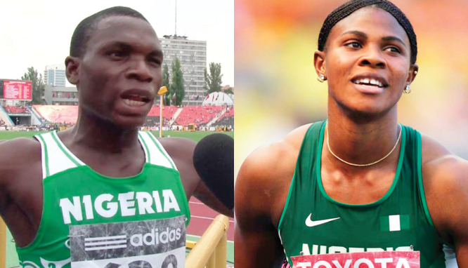 Divine Oduduru and Blessing Okagbare will participate after an IAAF rules mix-up