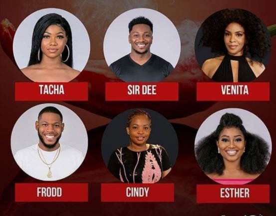 Esther and Sir Dee have been evicted from BBNaija Pepper Dem house