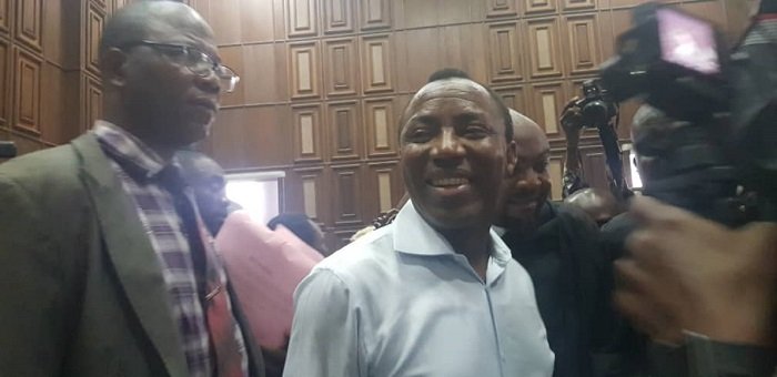 Omoleye Sowore in court