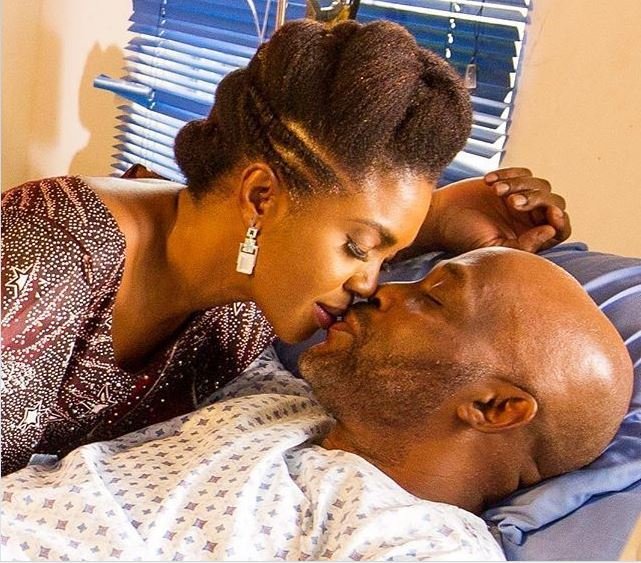 Omoni Oboli and Richard Mofe-Damijo starred in Love is War