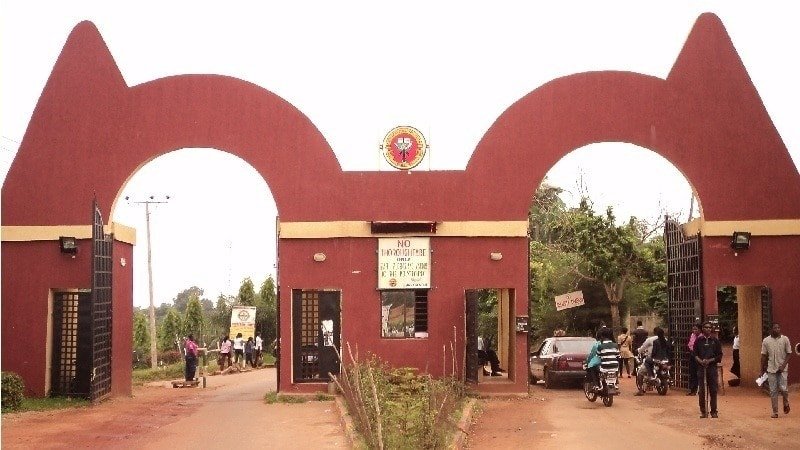 The facade of Auchi Polytechnic