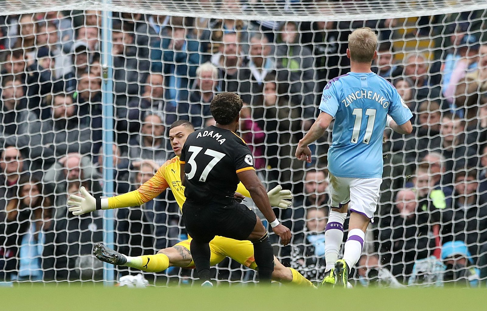 Adama Traore scored both goals for Wolves