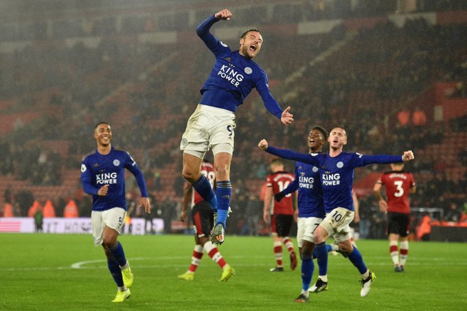 Leicester equal biggest premier league win