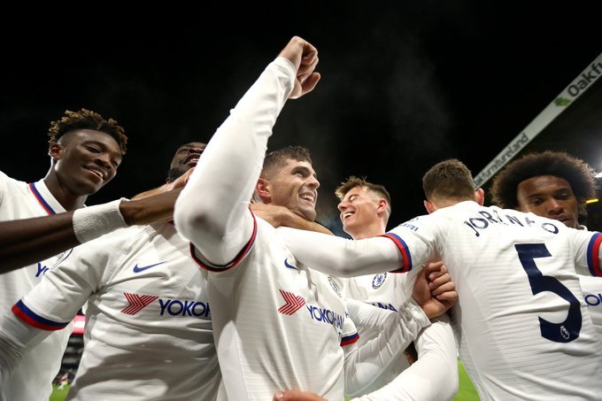 Cristian Pulisic helps Chelsea to seventh straight win