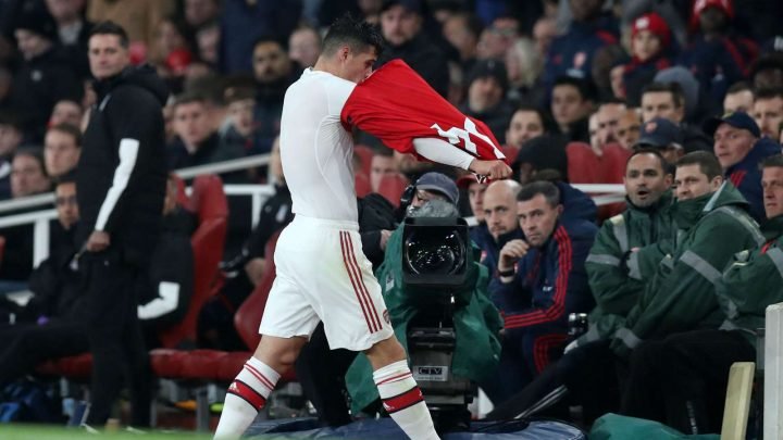 Granit Xhaka has been stripped of the captaincy band