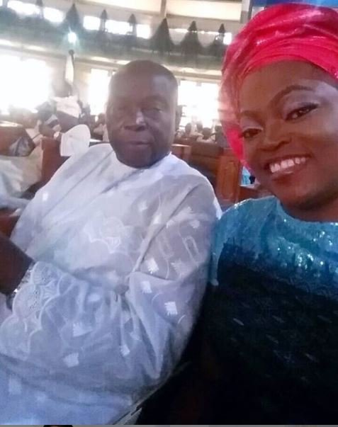 Funke Akindele has announced the passing of her father
