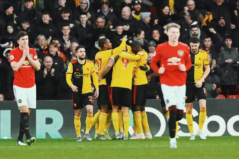 Nigel Pearson's Watford beat Manchester United 2-0 to boost their survival chances