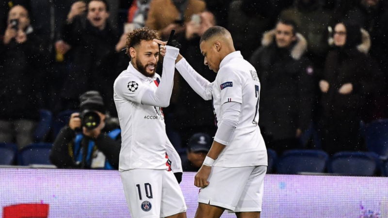 Neymar was the star of the show as Paris Saint-Germain thrashed Galatasaray