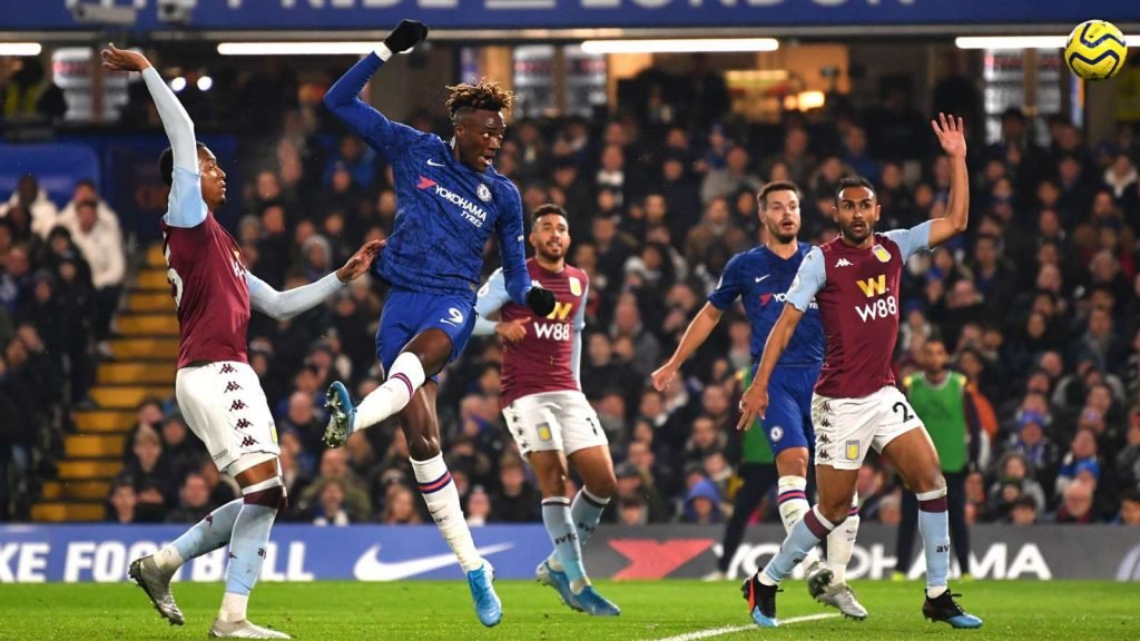 Tammy Abraham scored his 11th goal of the season with the opener