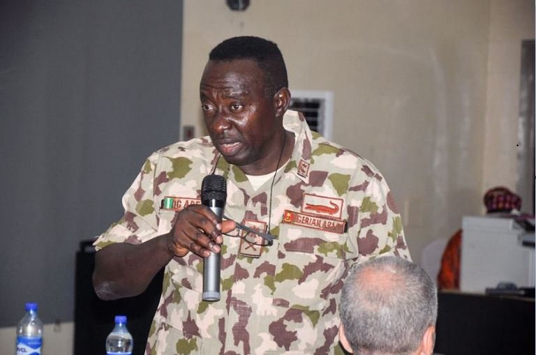 Major General Olusegun Adeniyi, Theatre Commander, Operation Lafiya Dole