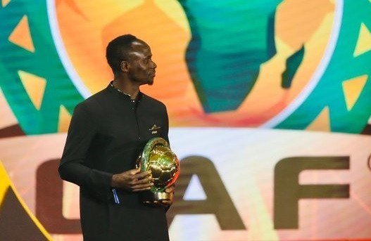 Sadio Mane beat club teammate Mo Salah and Riyad Mahrez to win the CAF African Player of the Year Award