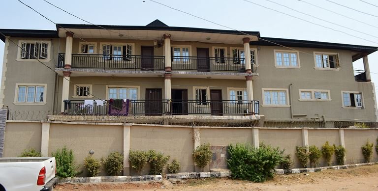 Stanley Ejike Awam's apartment in Ibadan
