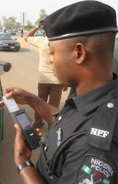 The policeman who was captured using PoS