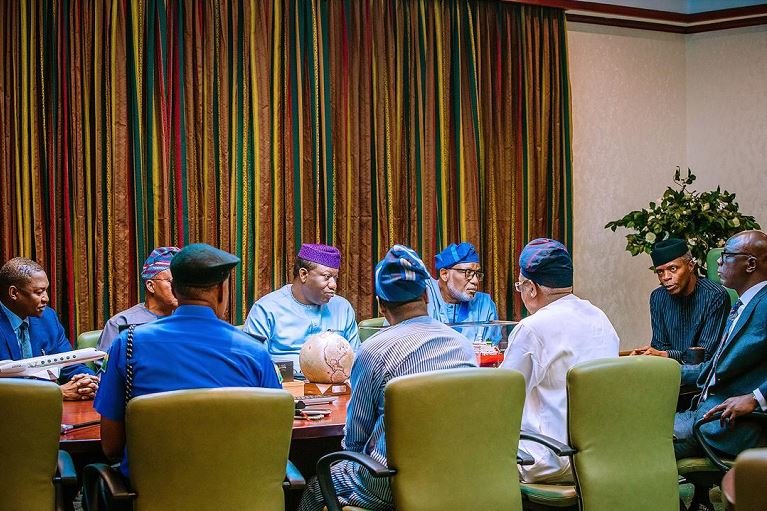 Vice President Yemi Osinbajo mediated between the Southwest governors, Attorney General of the Federation and Inspector General of Police over Amotekun