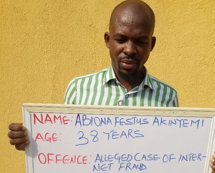 FBI suspected Abiona Festus Akinyemi has been arrested