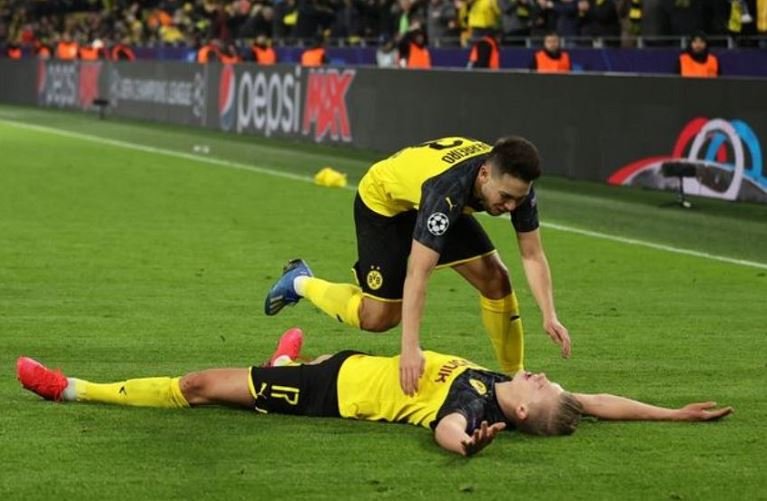 Haaland broke another record as Borrusia Dortmund beat PSG 2-1