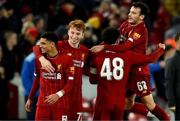 Liverpool's youngest team beat Shrewsbury to reach FA Cup fifth round