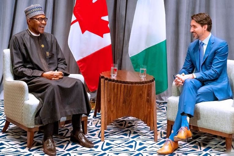 President Muhammadu Buhari and PM Trudeau held talks to strengthen ties