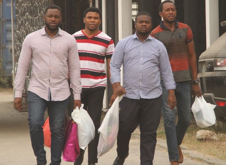 The suspects arraigned by EFCC for fraud