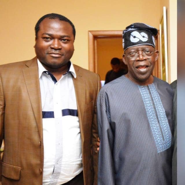 Ayo Ogunsan and Asiwaju Bola Tinubu