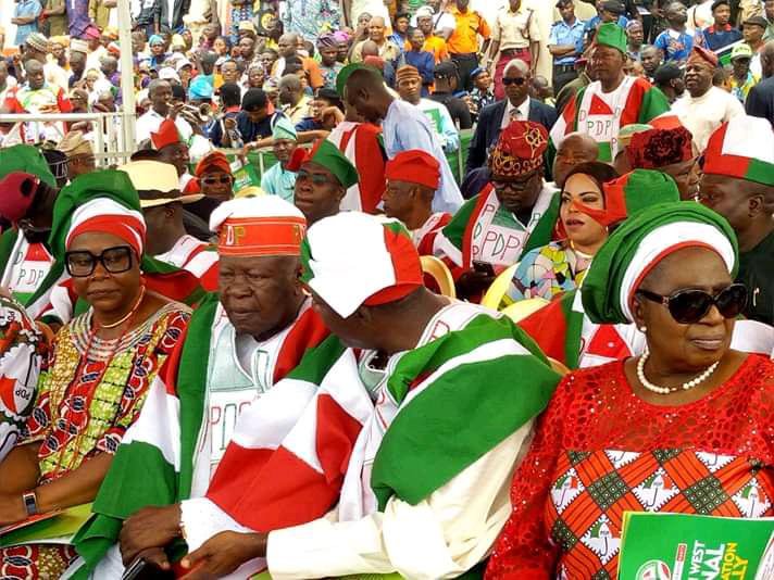 PDP rally in Ibadan, Oyo state capital on Wednesday