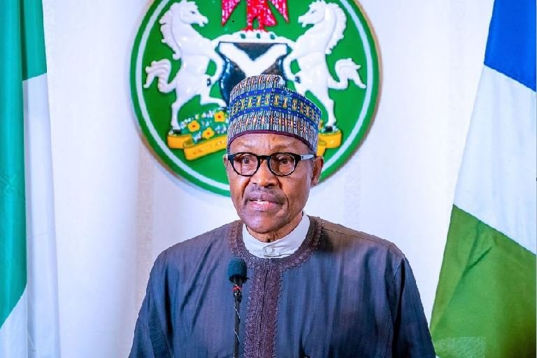 President Muhammadu Buhari addressing Nigerians on COVID-19