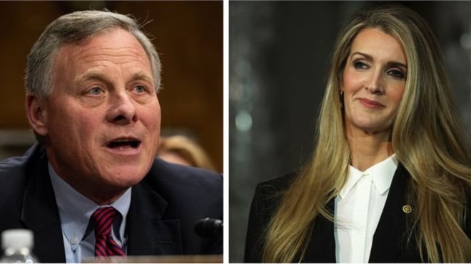 Richard Burr is chairman of the Senate Intelligence Committee while Kelly Loeffler sits on the Senate Health Committee
