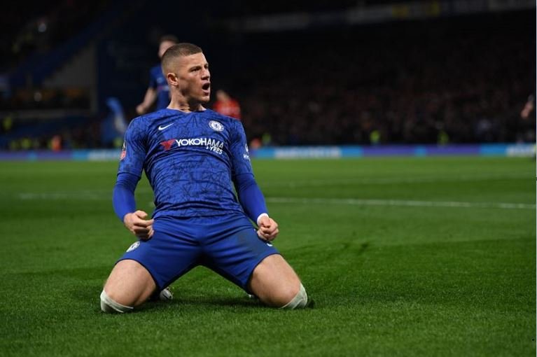 Ross Barkley scored Chelsea's goal against Liverpool in the FA Cup fourth round