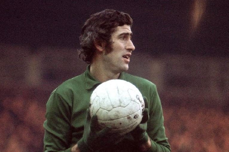 Peter Bonetti playing for Chelsea in 1970 - the year they won the FA Cup