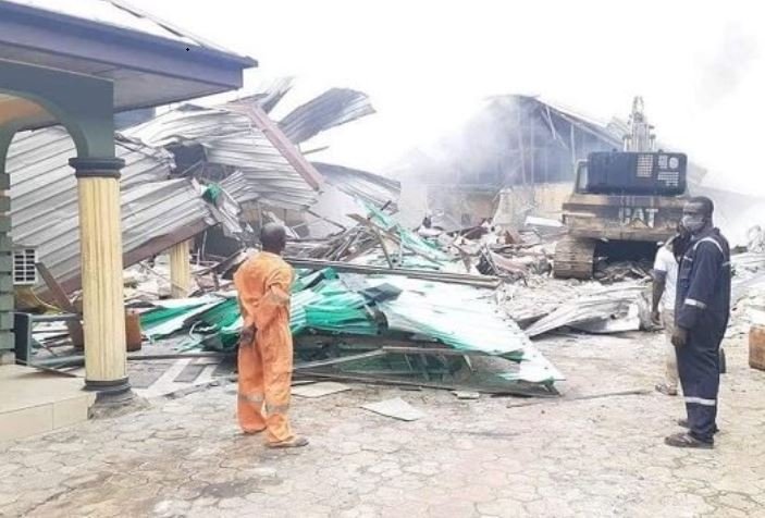 Governor Nyesom Wike ordered the demolition of hotels in Rivers over disobedience of lockdown