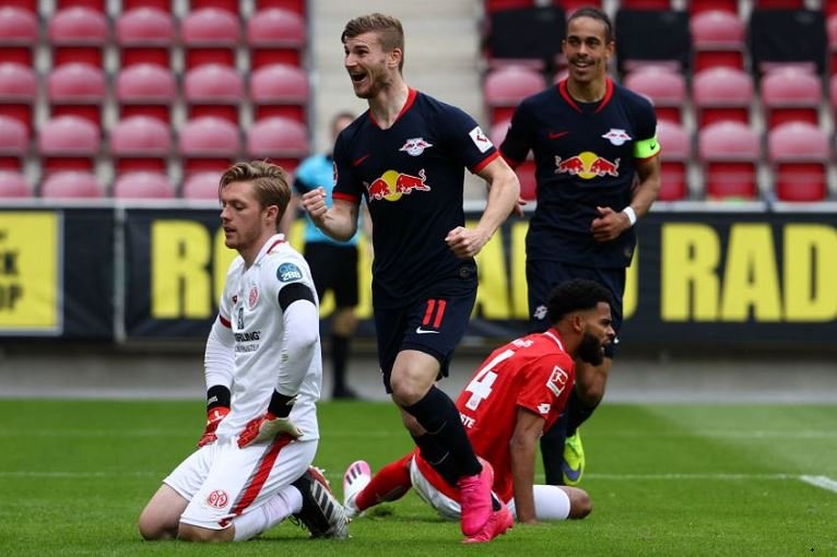 Timo Werner has scored his third hat-trick of the season