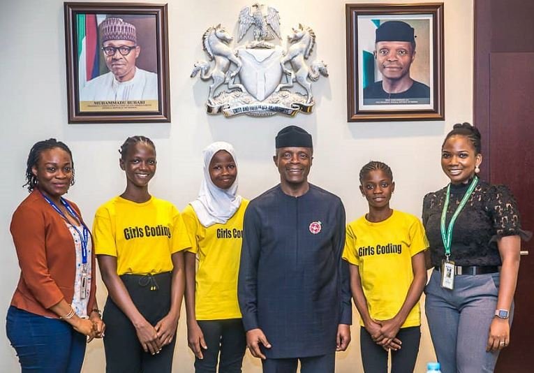 Vice President Yemi Osinbajo has been a campaigner of girls education and technology