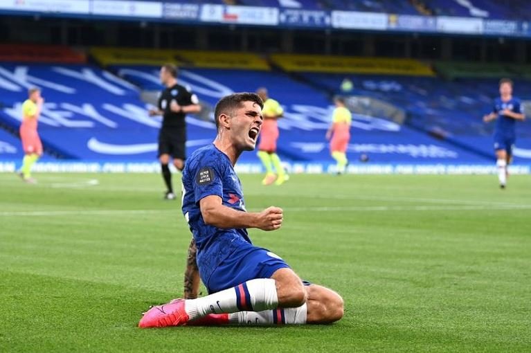 Christian Pulisic have scored in consecutive matches for Chelsea