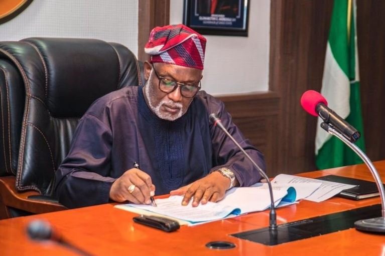 Governor Rotimi Akeredolu of Ondo state nurtw Open Grazing