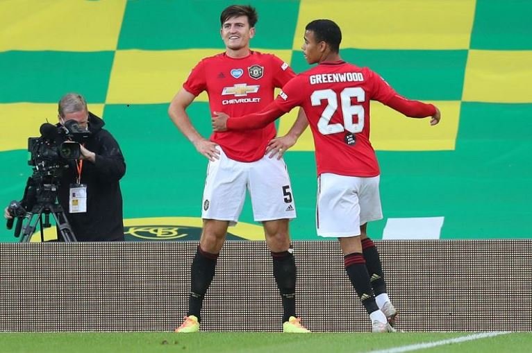 Harry Maguire scored a late goal winner as Manchester United beat Norwich to progress in the FA Cup