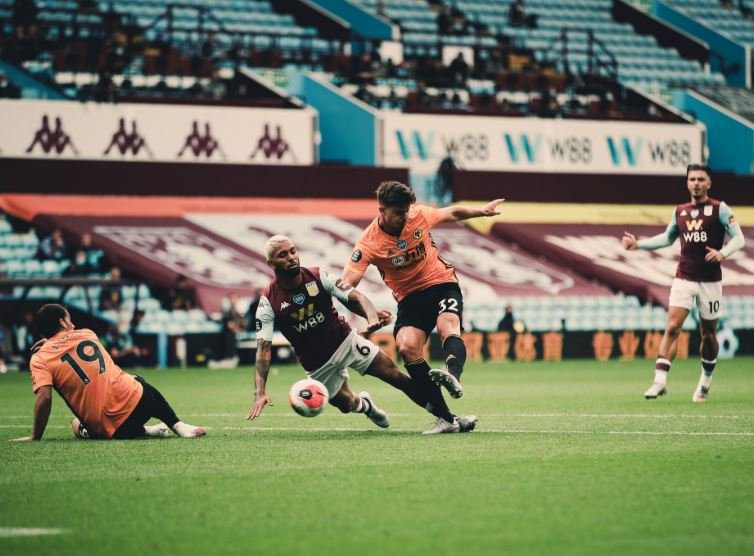 Wolves Leander Dendoncker scored his fifth goal in all competitions this season