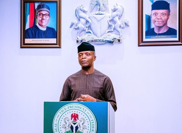 Vice President Yemi Osinbajo has announced take off fund for Community Policing Whistleblowing