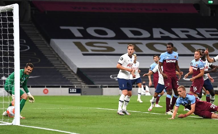 West Ham's Tomas Soucek put the ball into his own net